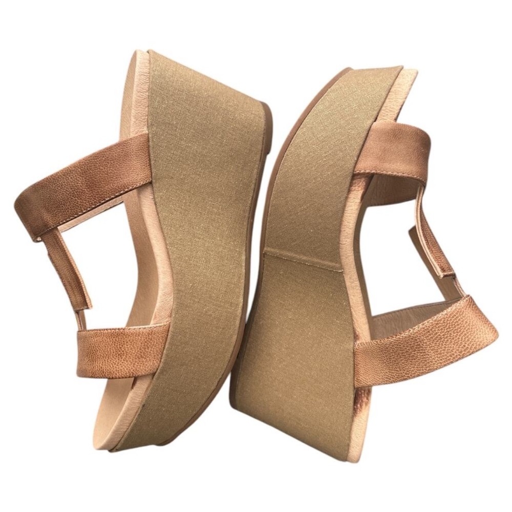 Antelope Leather Wedges